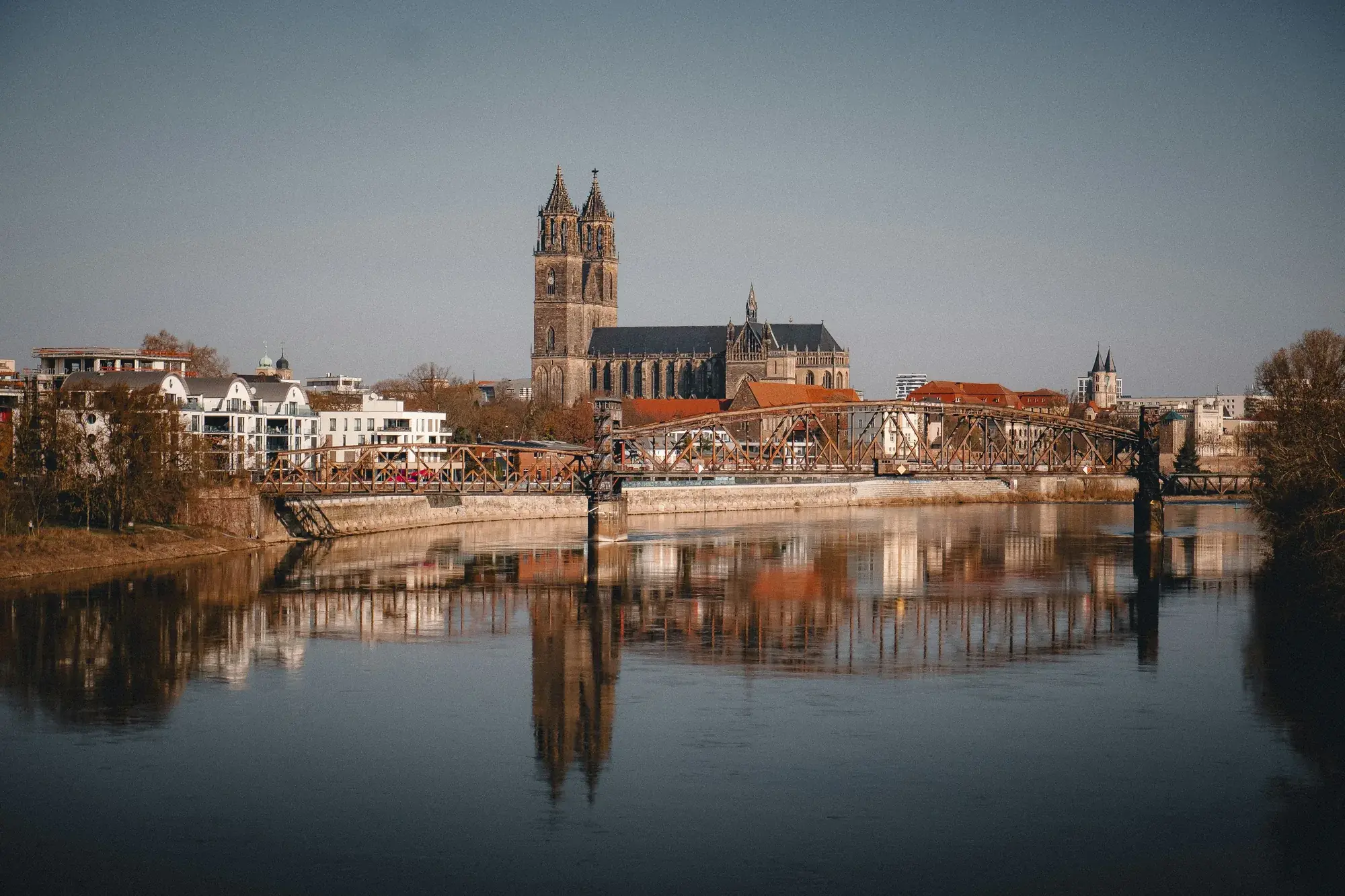 Magdeburg-Buckau Industriekultur und Hubbrücke
