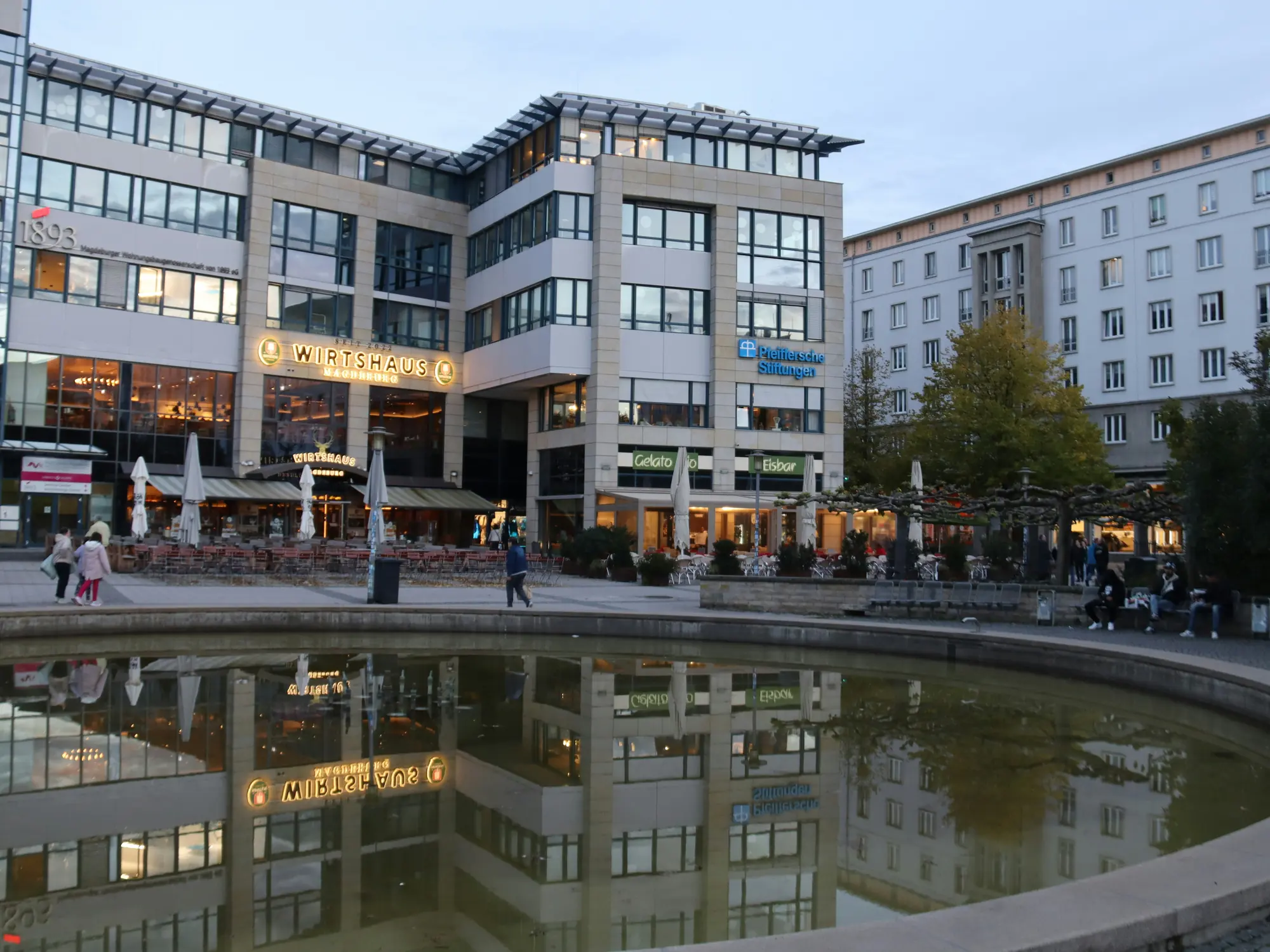 Stadtplatz in Magdeburg-Neue Neustadt