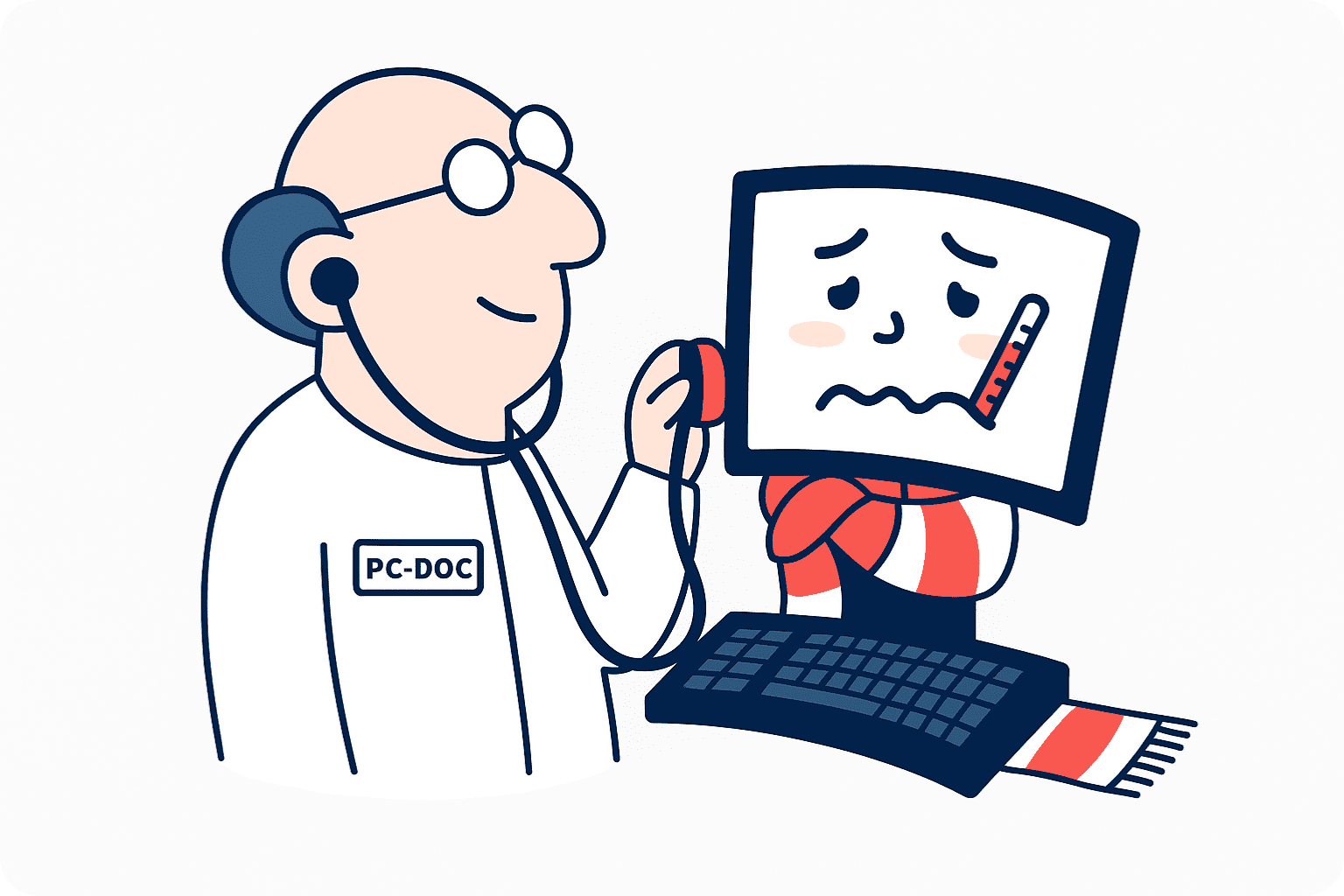 PC-Notdienst Illustration